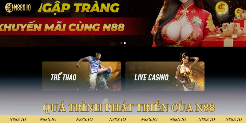 N88 18 Quá trình phát triển của nhà cái N88